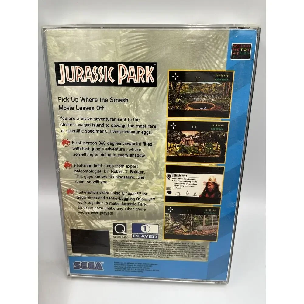 Jurassic Park (Sega CD, 1993)